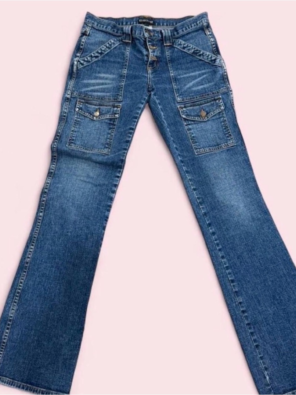 Vintage Bebe blue bootcut jeans Size 29